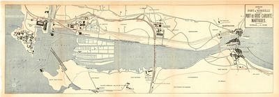Les annexes du port de Marseille dans le chenal de Caronte