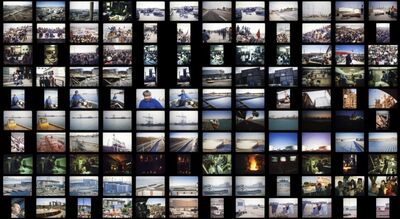 Photographies de Jacques Windenberger (mur d’images PictureIt)<br>[<em>Le Grand chambardement&nbsp;: la construction de la ZIP de Fos-sur-Mer</em>->http://pictureit.mmsh.univ-aix.fr]