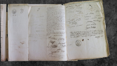 Pétition des habitants de Martigues à propos de l’étang du Pourra (1844)