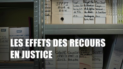 Les effets des recours en justice
