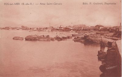 L’anse Saint-Gervais à Fos