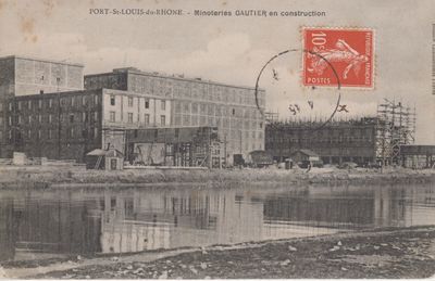 Construction de la minoterie