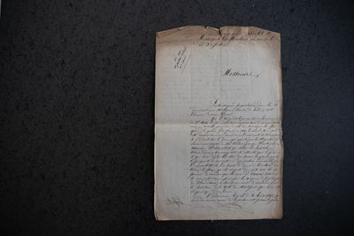 Pétition des habitants de Martigues à propos de l’étang du Pourra (1844)