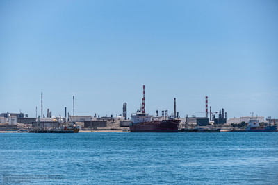 Vue du sentier «&nbsp;Autour de l’Etang de Berre&nbsp;»